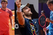 Semana santa para los argentinos: tres tenistas disputarán finales ATP