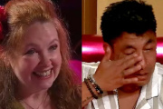 Andrea del Boca hizo llorar a Brian Sarmiento en su noche romántica