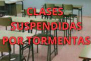 Suspendieron las clases del turno tarde en todo Necochea por el temporal