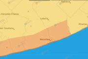 Se renuevan los avisos por lluvias torrenciales y ráfagas que podrían superar los 90 km/h