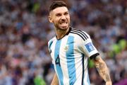 Gonzalo Montiel se resintió de su lesión y no podría jugar ante Austria