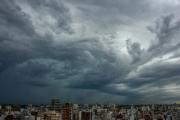 Se esperan tormentas fuertes, ráfagas y caída de granizo para esta tarde