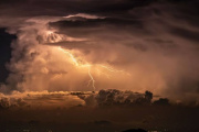 Se prevén tormentas fuertes y ráfagas de más de 50 km/h para este viernes