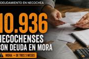 Más de 10.000 vecinos de Necochea registran morosidades superiores a tres meses