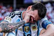 Lionel Messi anunció su retiro de la Selección argentina