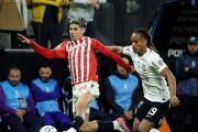 Estudiantes venció a Corinthians sobre la hora y se metió en semifinales de la Copa Libertadores