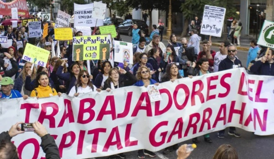 Hospital Garrahan: trabajadores exigen ley de emergencia sanitaria pediátrica y convocan a una marcha