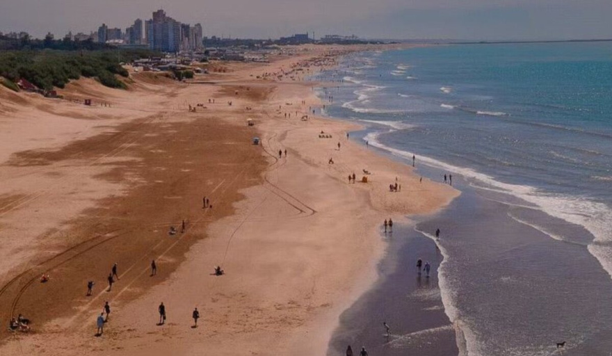 Clima en Necochea y Quequén: lunes de chaparrones y viento fuerte