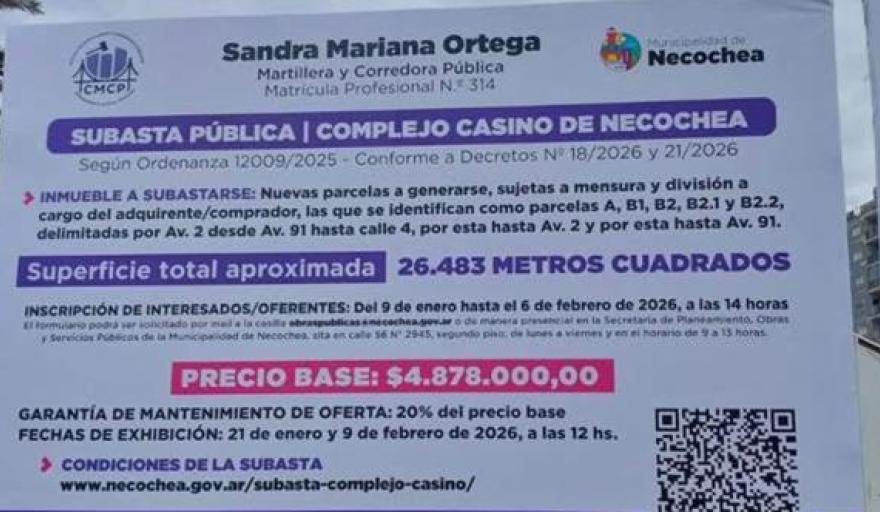Un error que vuelve a poner en jaque la transparencia del proceso por el Casino
