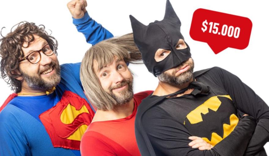 Llega el premiado unipersonal "Monólogos Heroicos" a beneficio del Hospital