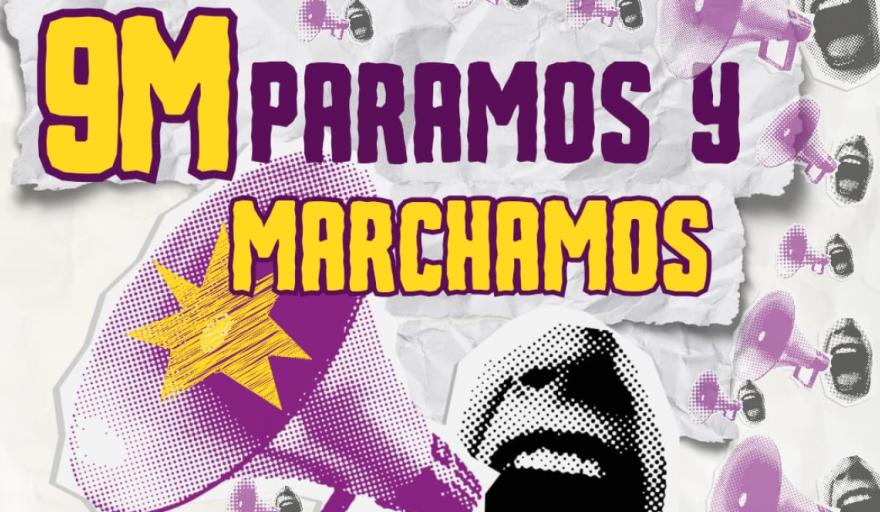 8M en Necochea: movilización feminista contra el ajuste y en defensa de derechos